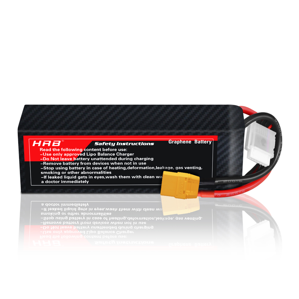 1PC HRB 22.2V Graphene Battery - 6S Lipo Battery 22.2V 5000Mah recension och pris